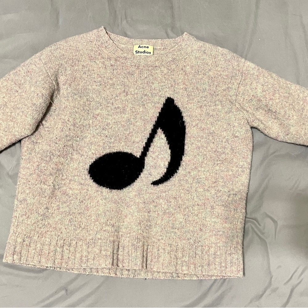 Acne Studios Musical Note Sweater